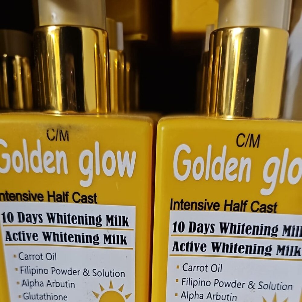 Golden glow intensive half cast active whitening milk 500ml